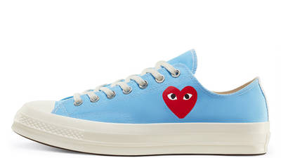 Comme des Garcons Play x Converse Chuck Taylor All Star 70 Low Bright Blue