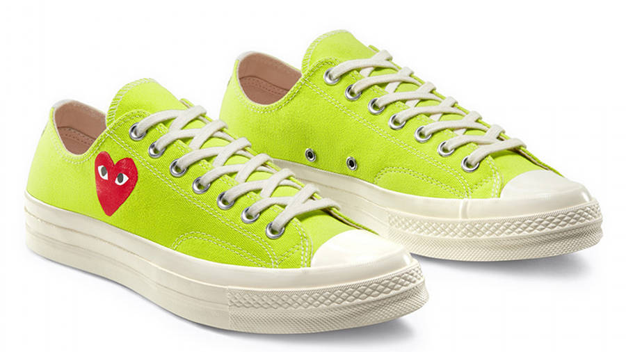Comme des Garcons Play x Converse Chuck Taylor All Star 70 Low Bright Green front