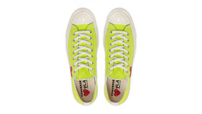 Comme des Garcons Play x Converse Chuck Taylor All Star 70 Low Bright Green middle