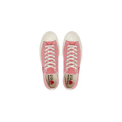 Comme des Garcons Play x Converse Chuck Taylor All Star 70 Low Bright Pink middle