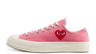 Comme des Garcons Play x Converse Chuck Taylor All Star 70 Low Bright Pink