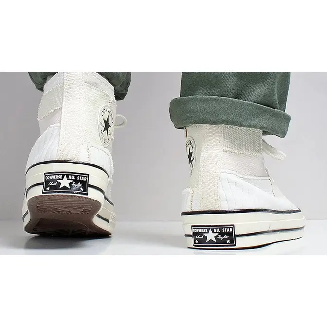 Converse all star store hi mono white