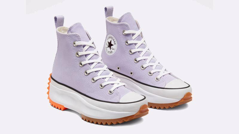 Converse Run Star Hike Moonstone Violet White