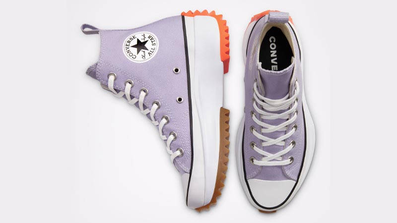 Converse Run Star Hike Moonstone Violet White