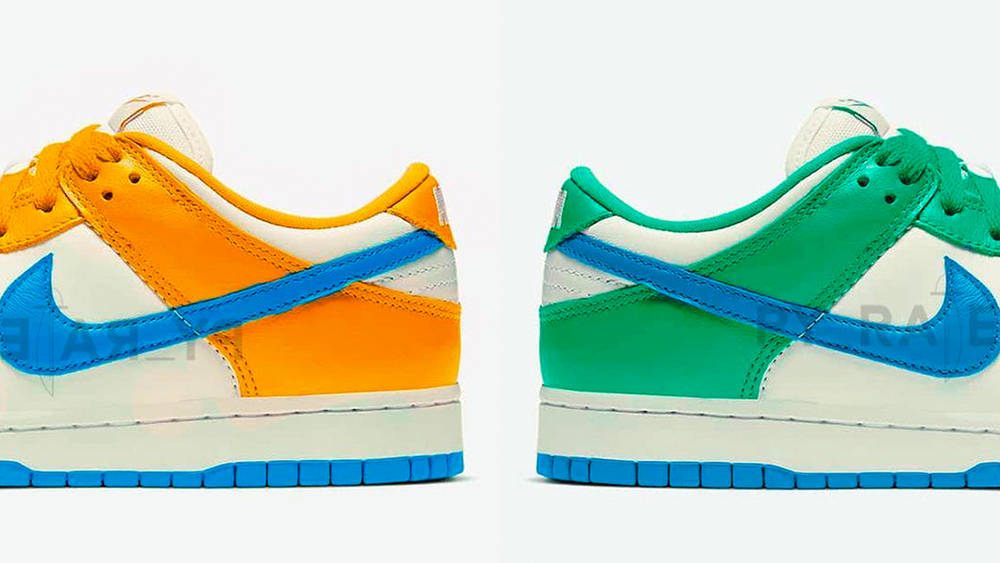 Images via @py_rates_ The Kasina x Nike Dunk Low is set to Launch in 2020