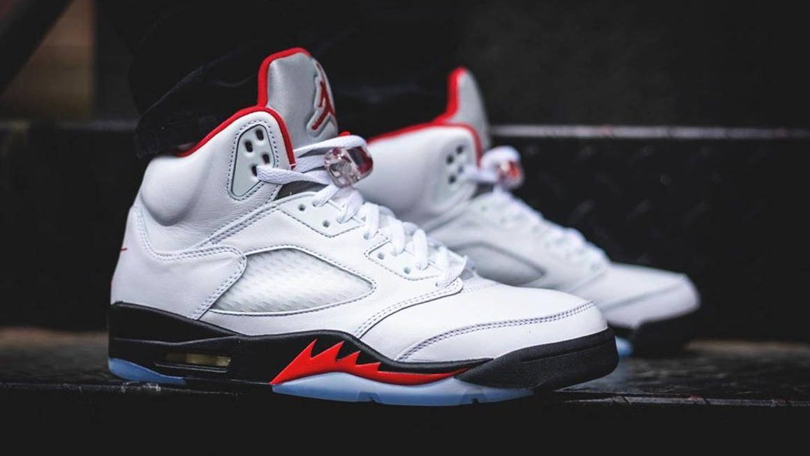 fire red 5s stock x