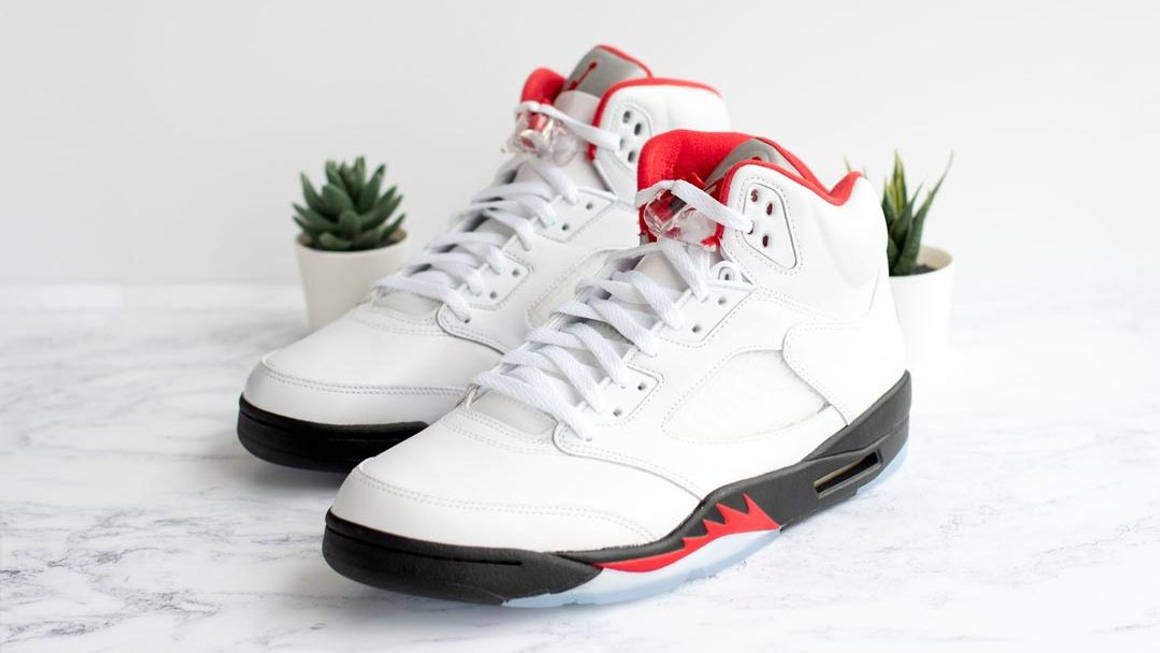 jordan five fire red 2020