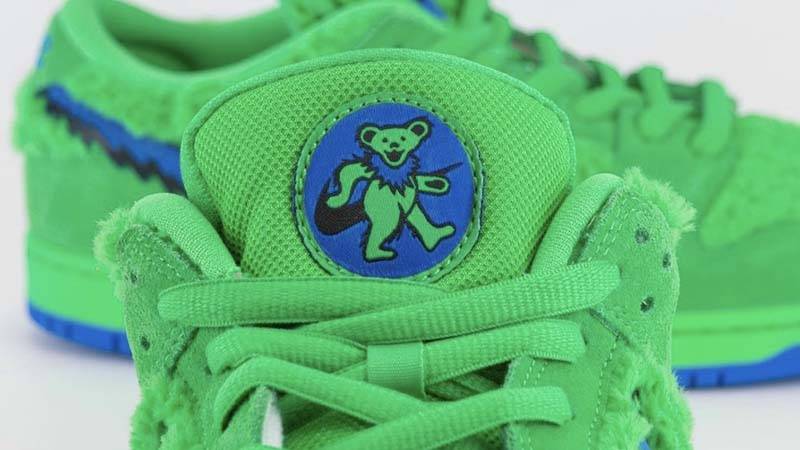 Grateful Dead x Nike SB Dunk Low Green | Where To Buy | CJ5378-300