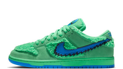 grateful dead dunk low green