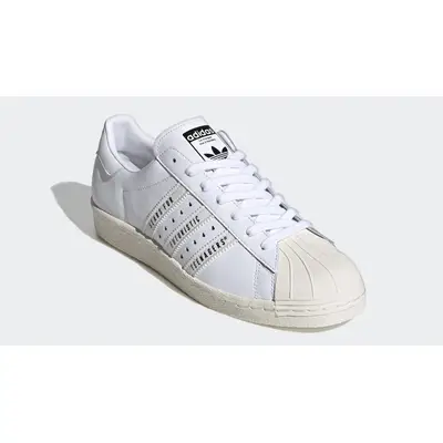Human Made x adidas Superstar White Front