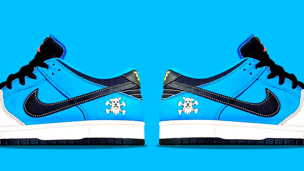 Image via solebyjc Instant Skateboards x Nike SB Dunk Low