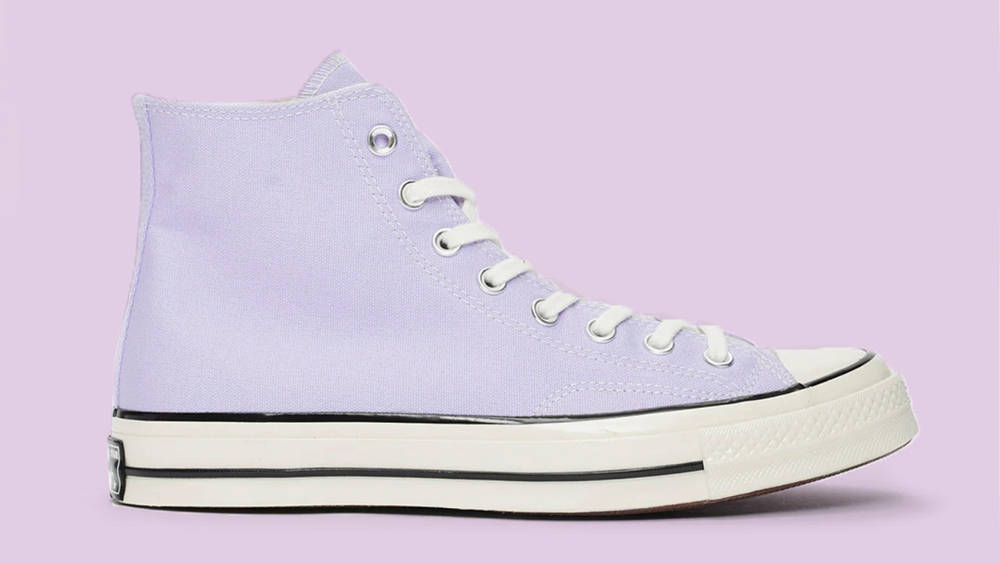 Converse discount violette pastel