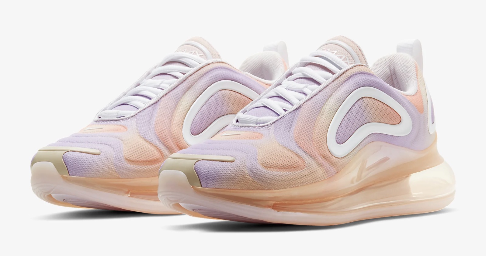 It Doesn't Get Prettier Than This Tie-Dye Style Air Max 720 'Print' In Light Violet