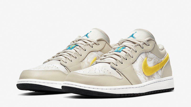 Jordan 1 Low Tropical Orewood CK3022-107 front