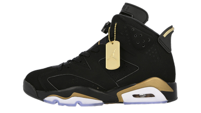 retro 6 black and yellow