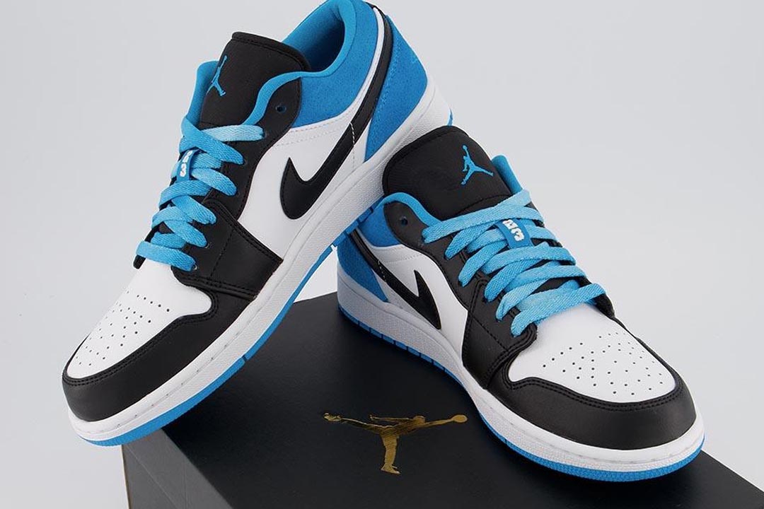 Take Off The Brand New Air Jordan 1 Low Se Laser Blue The Sole Supplier