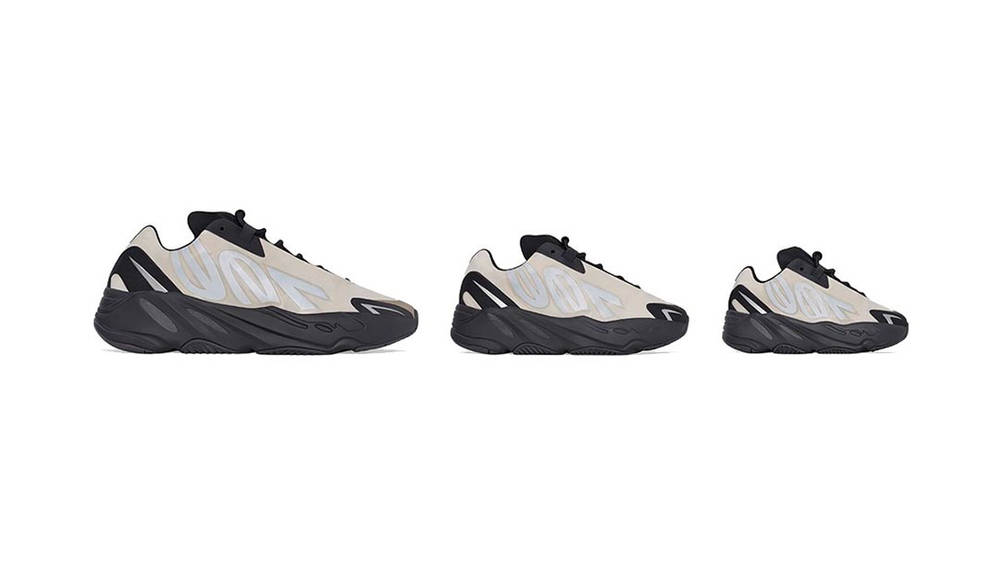 Image via adidas Yeezy 700 MNVN "Bone"