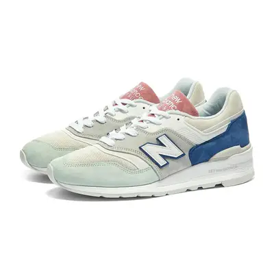 New Balance 997 Made in USA Grey Green Front