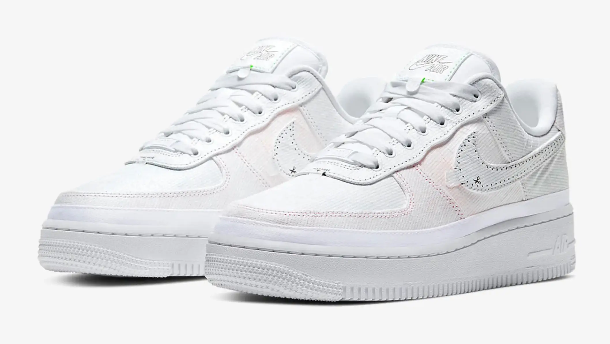 Peep The Tear Away Upper On The Nike Air Force 1 Reveal The