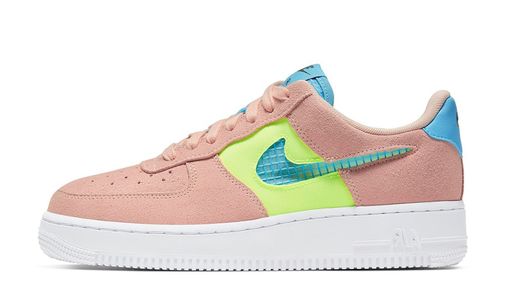 washed coral air force 1