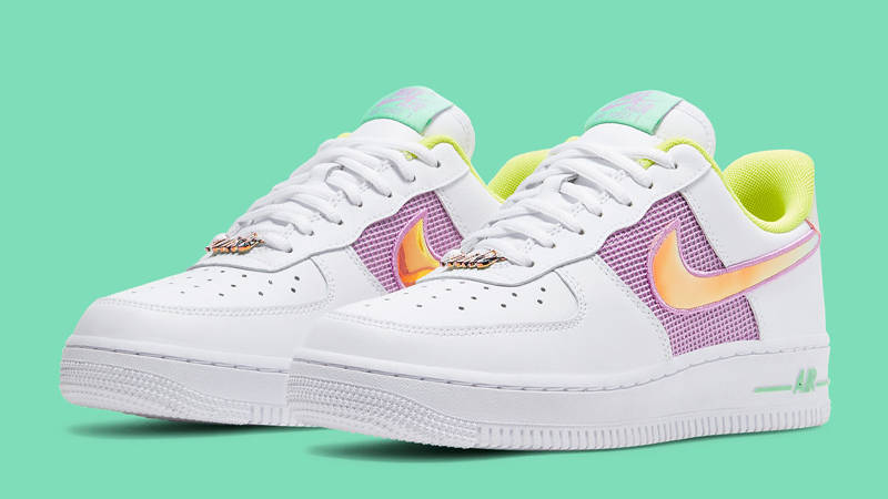 Nike Air Force 1 Pastel  White Multicolour