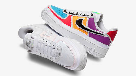 Peep The Tear Away Upper On The Nike Air Force 1 'Reveal' Peep The Tear Away Upper On The Nike Air Force 1 'Reveal'