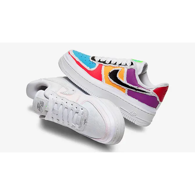 Nike Air Force 1 Low Tear-Away White White Multicolour, Where To Buy, CJ1650-100