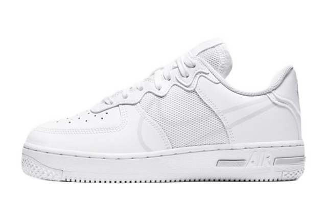 Nike Air Force 1 React GS White