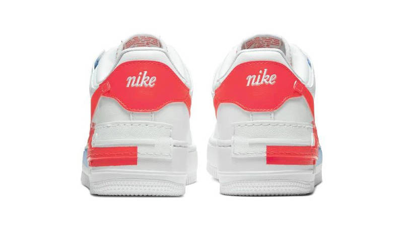 Nike wmns air force 1 shadow (white / summit white / total orange) best sale