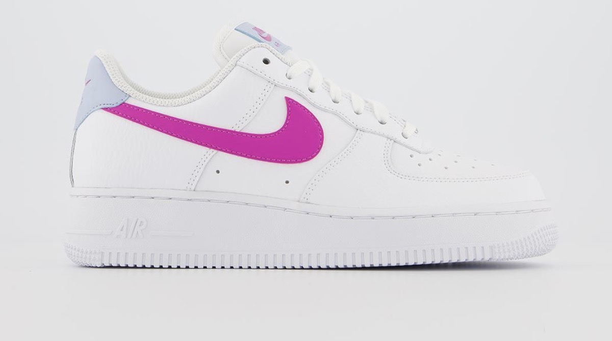 Nike Air Force 1 White Fire Pink