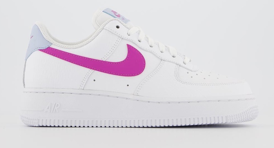Nike Air Force 1 White Fire Pink