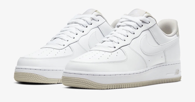 Nike Air Force 1 White Light Bone Front