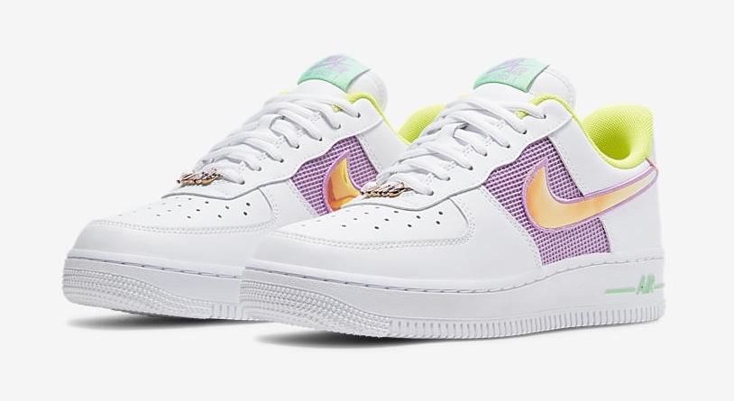Nike Air Force 1 White Lilac front
