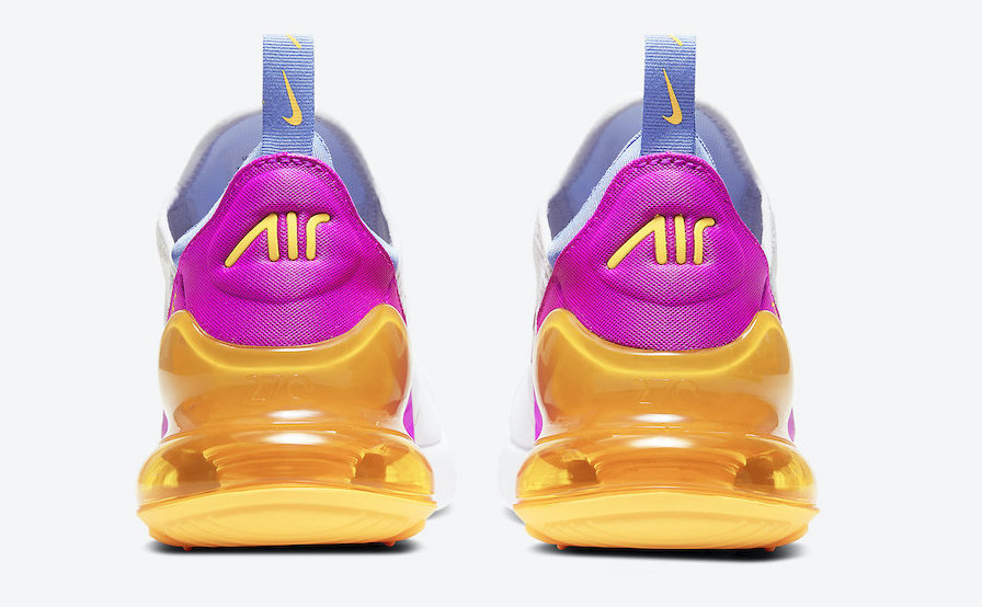 Nike Air Max 270 Crimson Laser Orange back