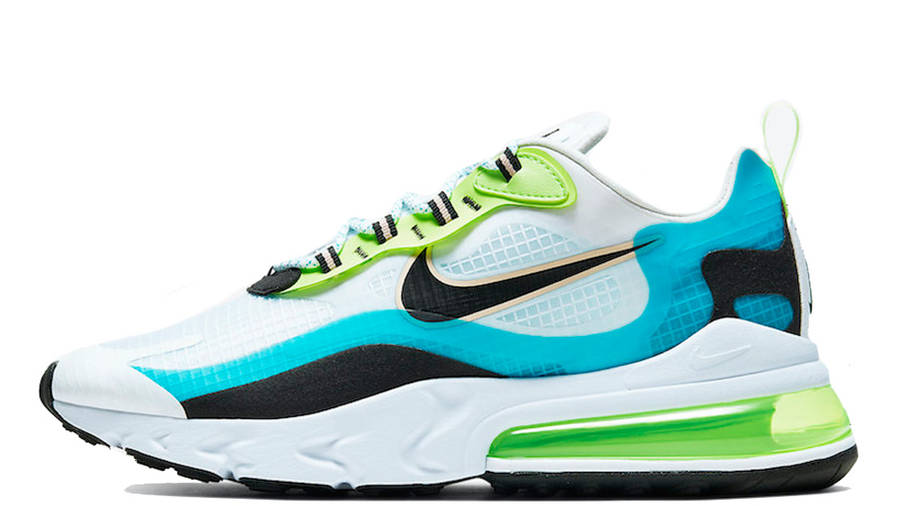 air max 270 react black sea green