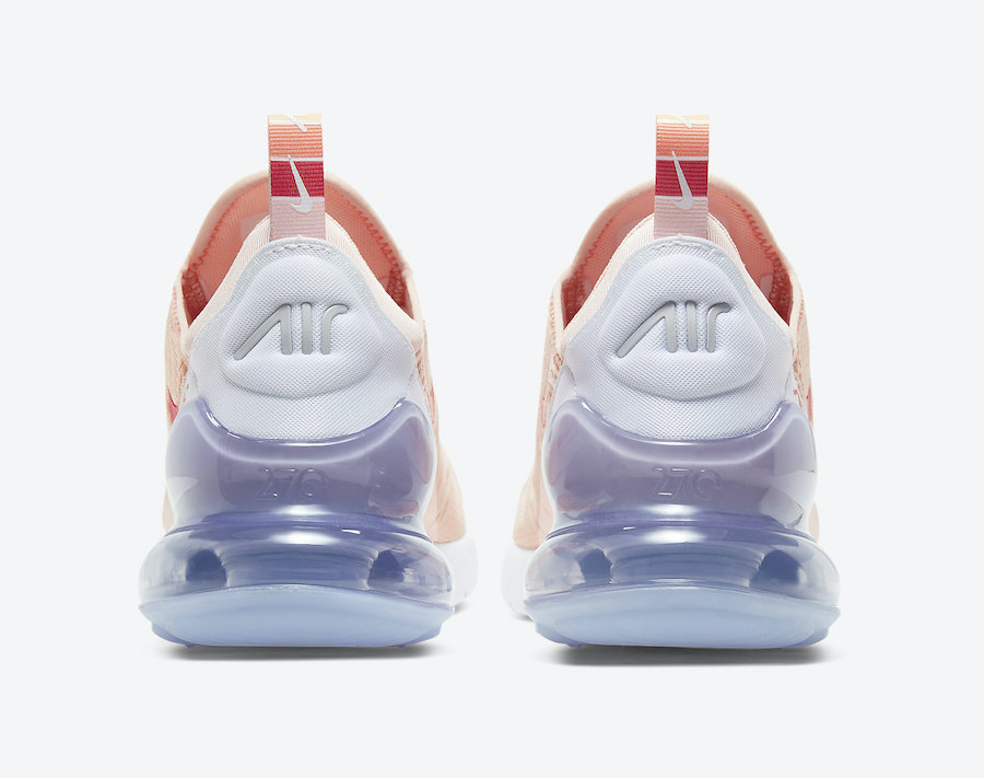 Air max 270 womens washed outlet coral