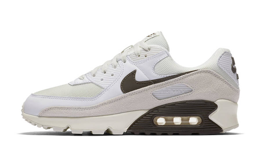 air max 90 brown white