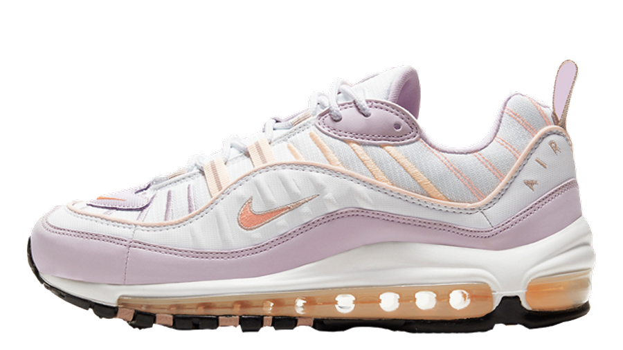 pink and white air max 98