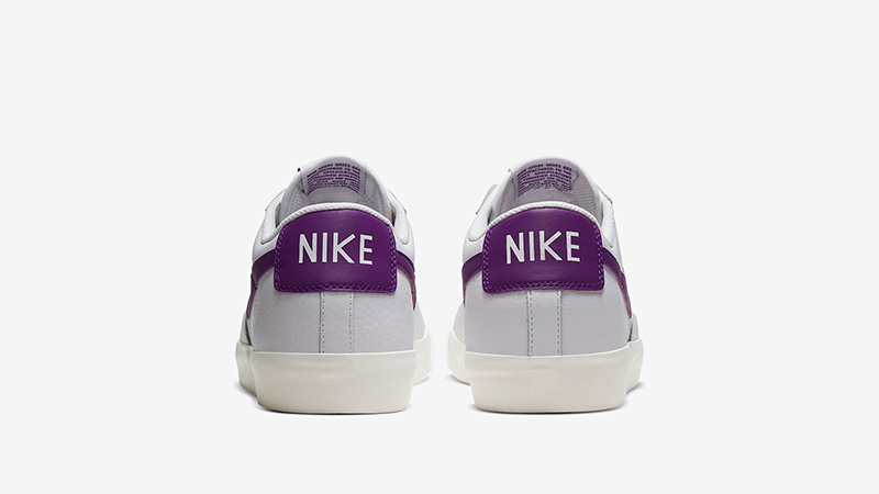 Nike Blazer Low Leather Voltage Purple CI6377-103 back