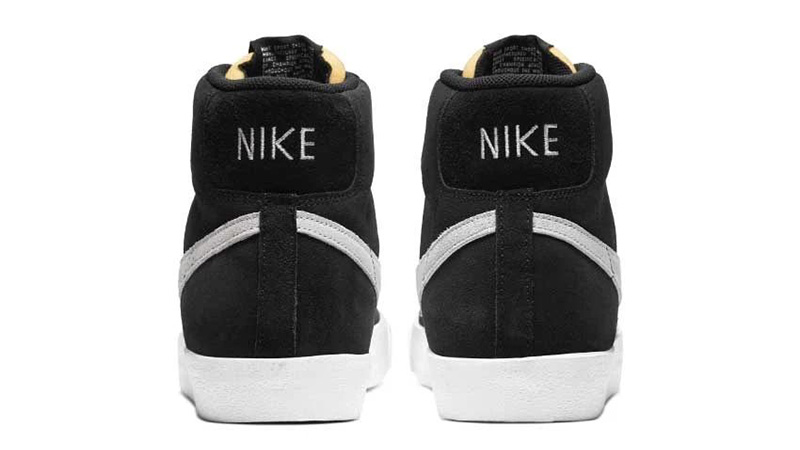 Nike Blazer Mid 77 Suede Black White CI1172-002 back