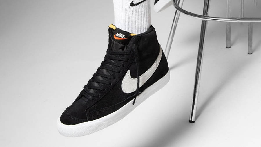 Nike Blazer Mid 77 Suede Black White Where To Buy Ci1172 002 The Sole Supplier