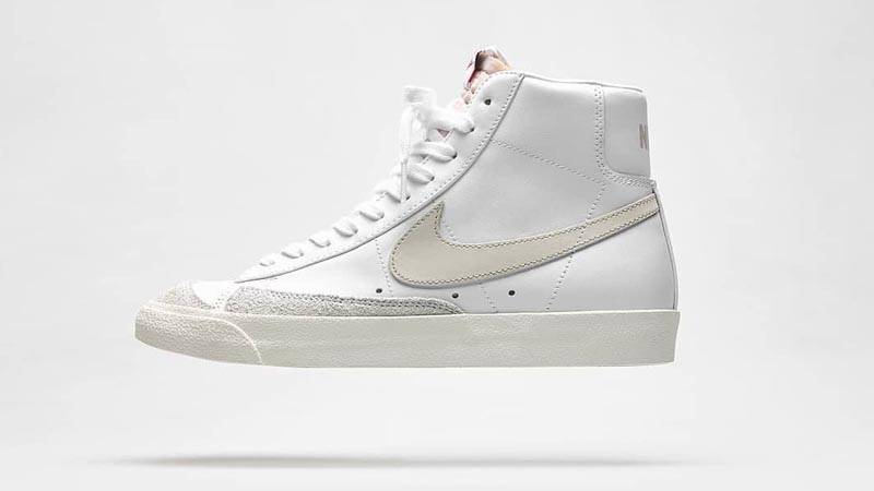 nike blazer mid vintage black and white