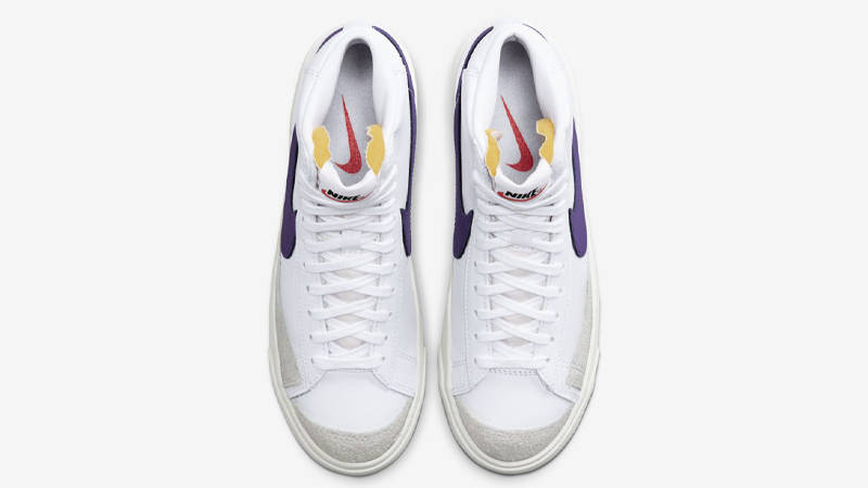 Nike Blazer Mid 77 White Voltage Purple