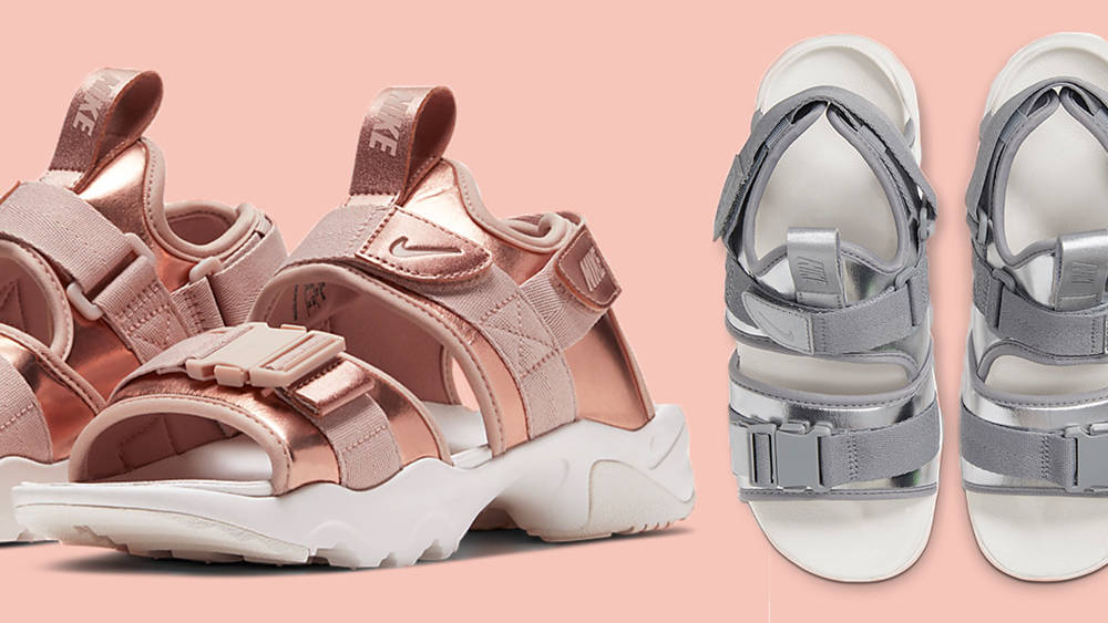 Nike Canyon Sneaker Rose Gold Silver Nike Canyon Sneaker Rose Gold Silver