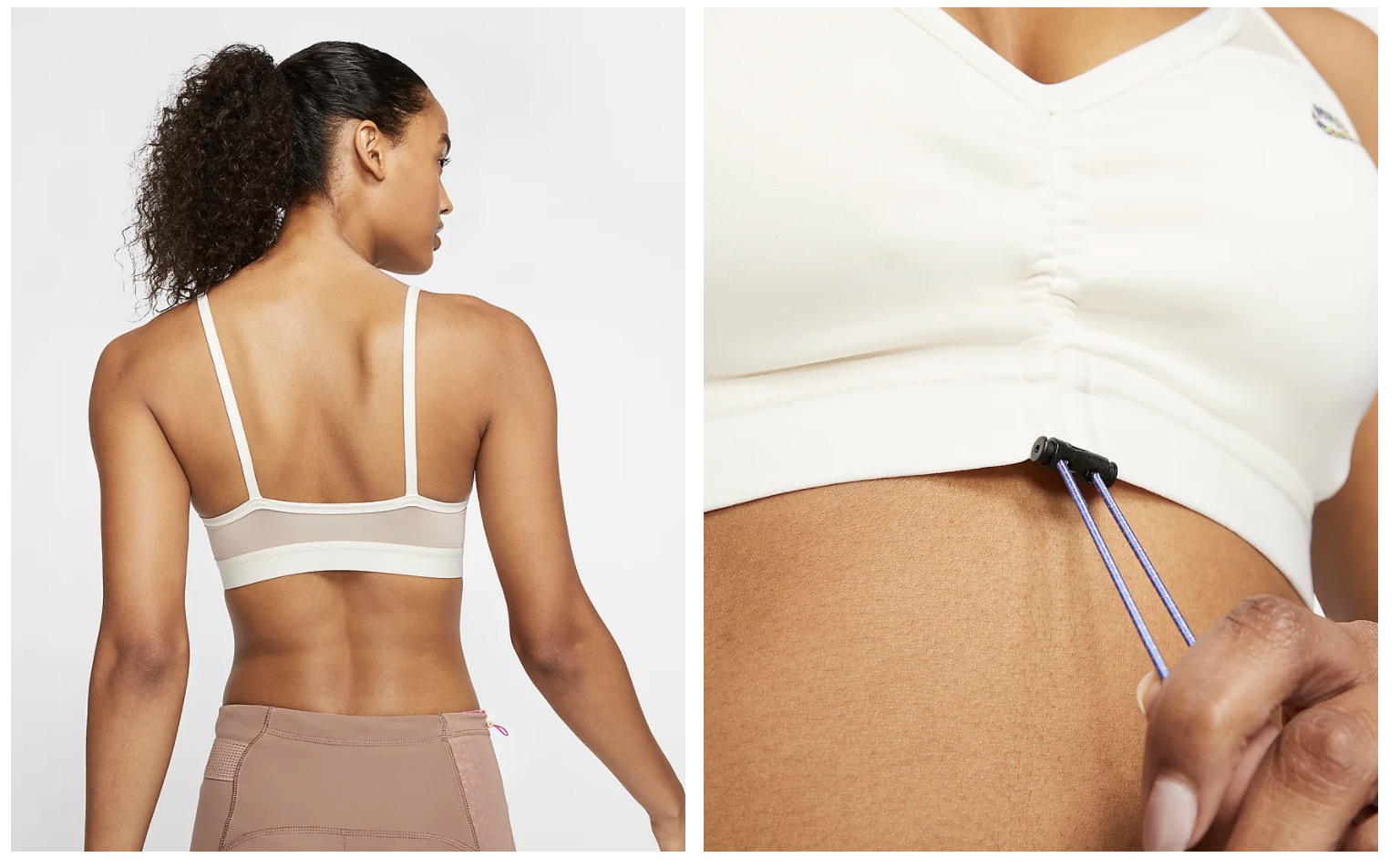 Nike Indy Sports Bra Icon Clash Summit WhiteÂ 
