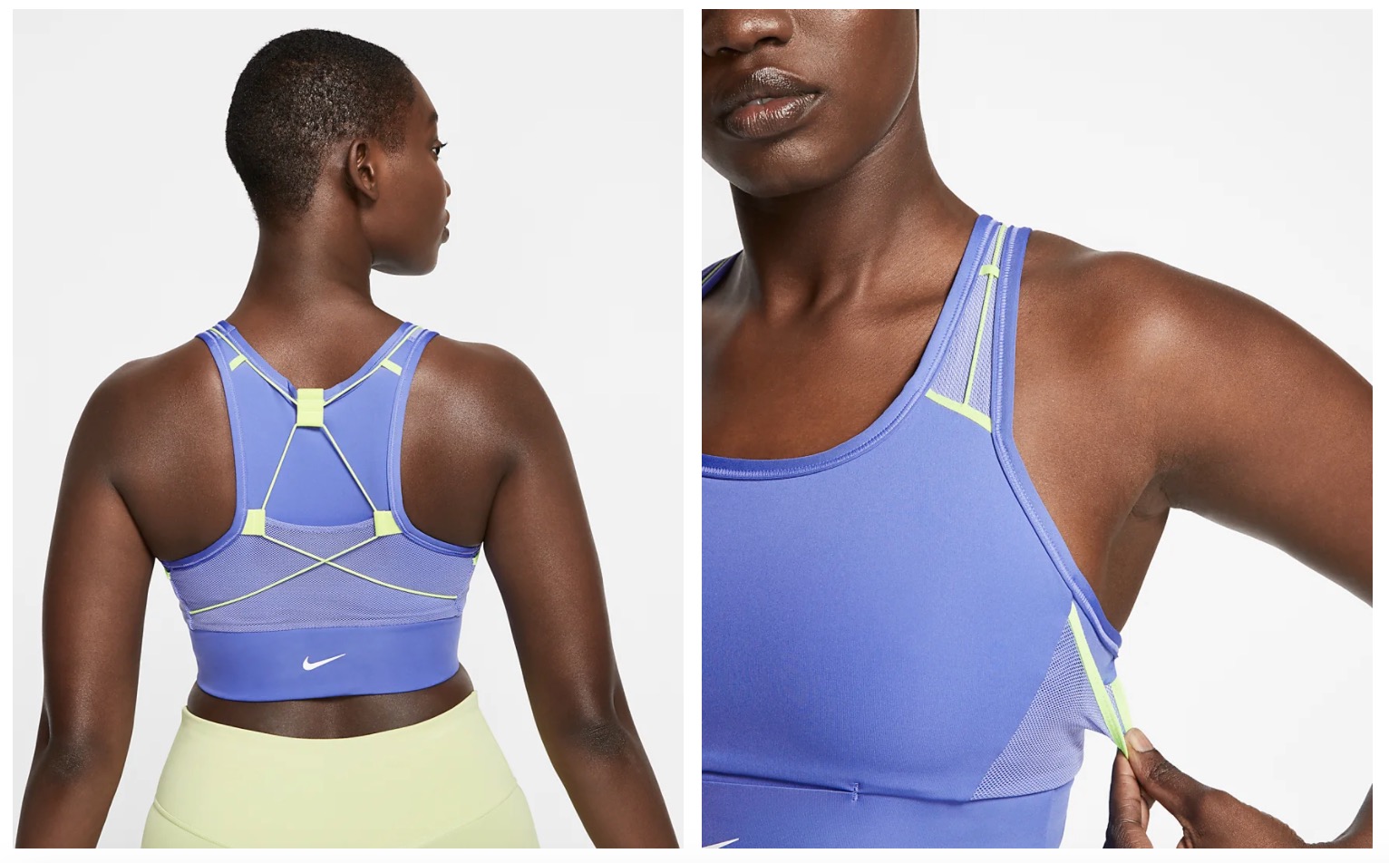 Nike Pocket Sports Bra Icon Clash Sapphire