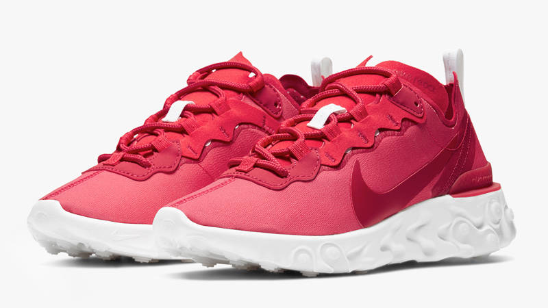 Nike Footwear Nike React Element 55 Women's Red Shoe React