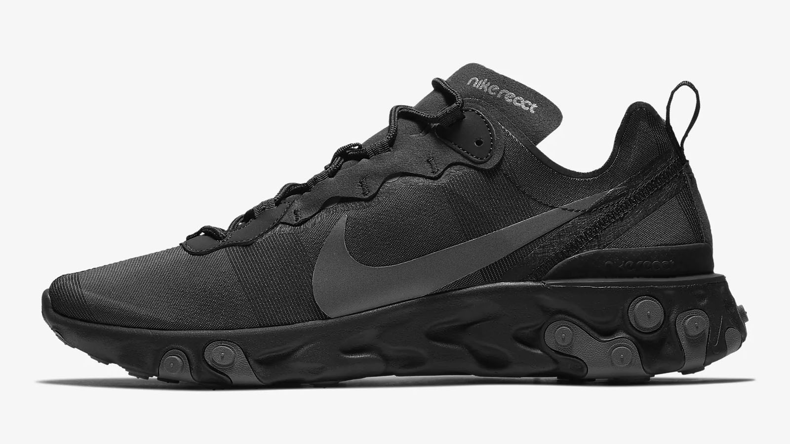 Nike React Element 55 black grey