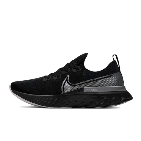 nike air pacer cheap shoes for boys girls Flyknit Black Silver CD4371-001