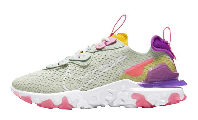Nike React Vision Pistachio Frost Vivid Purple